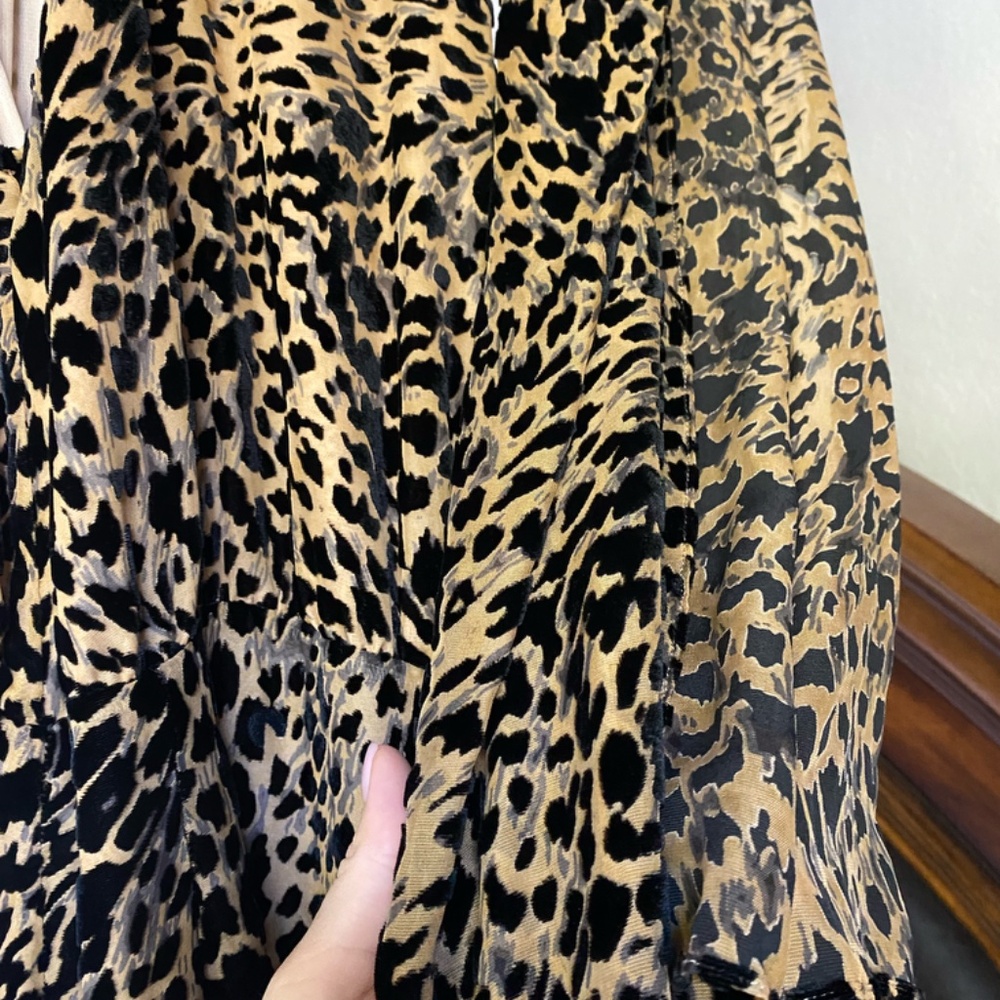 RIXO Eleanor Dress XS Leopard Midi US2 - Picture 7 of 7